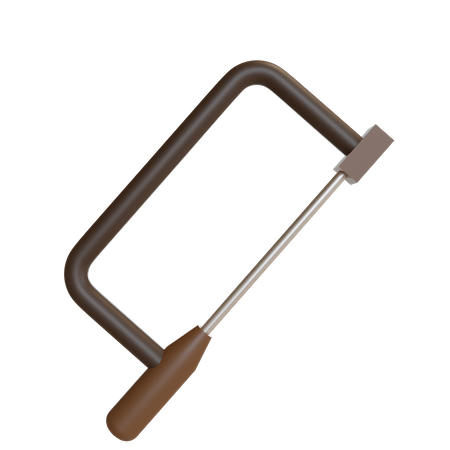 Coping Saw  3D Illustration