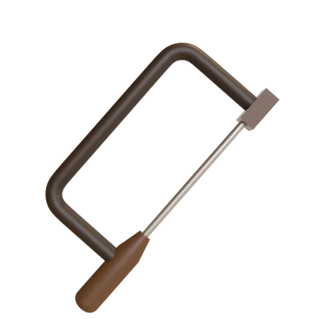 Coping Saw  3D Illustration