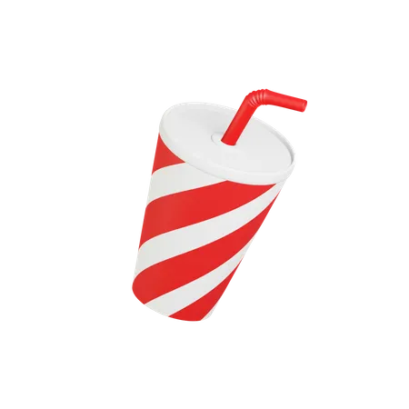 Copo de bebida  3D Icon