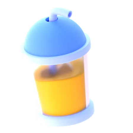 Copo de bebida  3D Icon