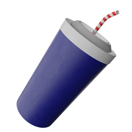 Copo de bebida  3D Icon