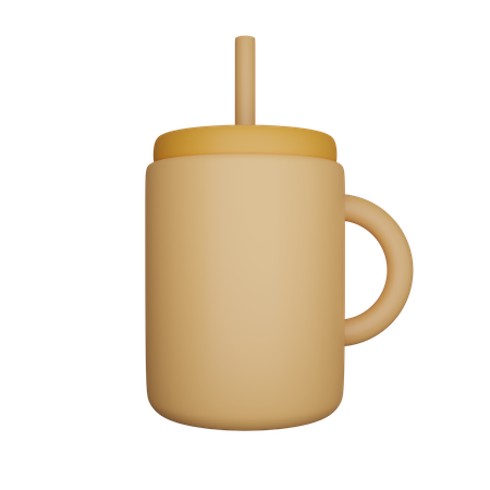 Copo de bebida  3D Icon