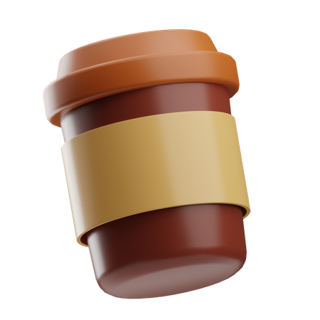 Copo de café  3D Icon