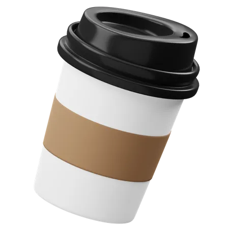 Copo de café frio  3D Icon