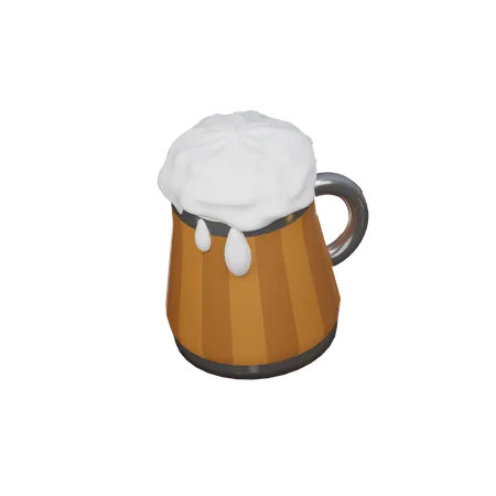 Copo de cerveja  3D Icon