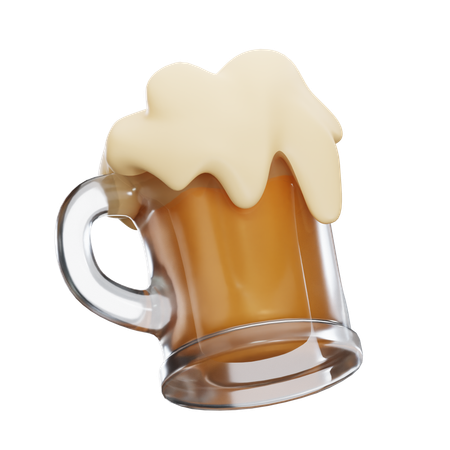 Copo de cerveja  3D Icon