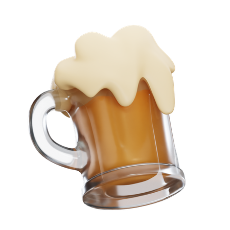 Copo de cerveja  3D Icon