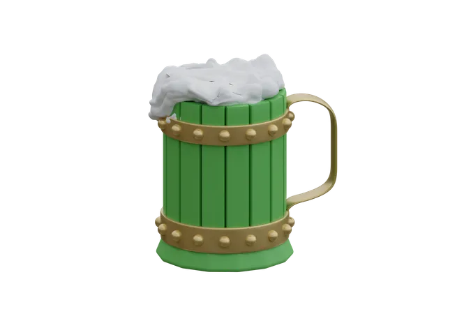 Copo de cerveja  3D Icon