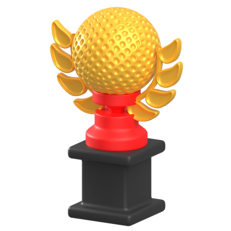 Copo de golfe  3D Icon