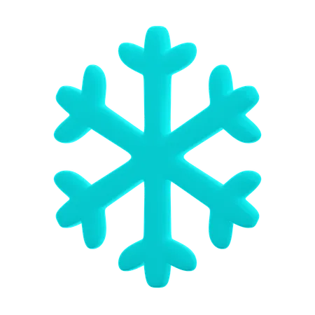 Copo de nieve  3D Icon