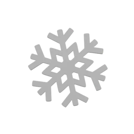 Copo de nieve  3D Icon