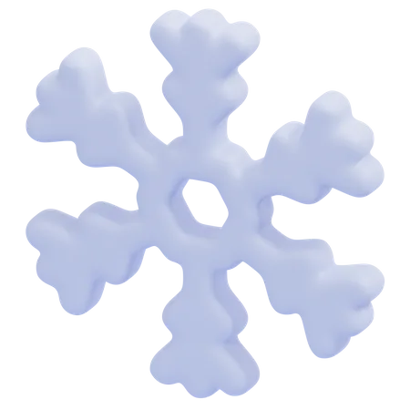 Copo de nieve  3D Icon