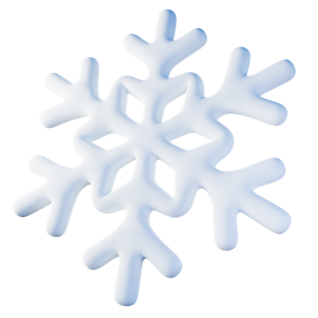 Copo de nieve  3D Icon