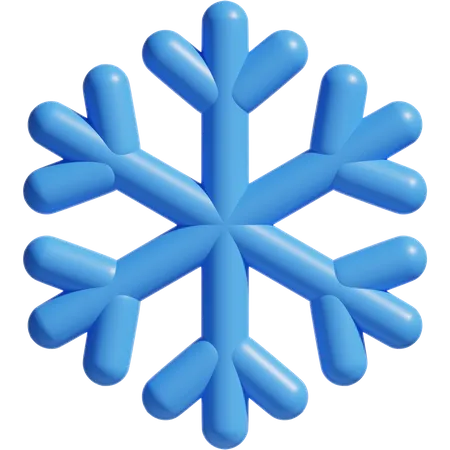 Copo de nieve  3D Icon