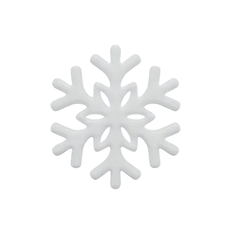 Clima de copo de nieve  3D Icon