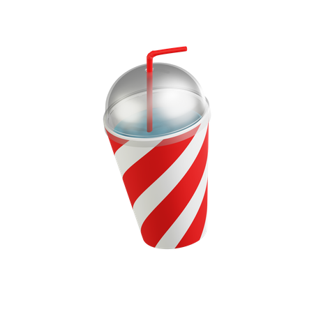 Copo de papel  3D Icon