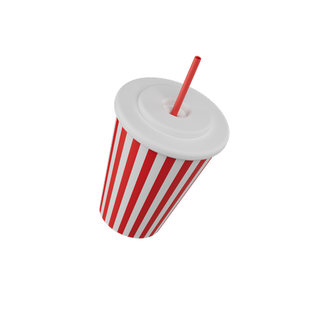 Copo de refrigerante  3D Icon