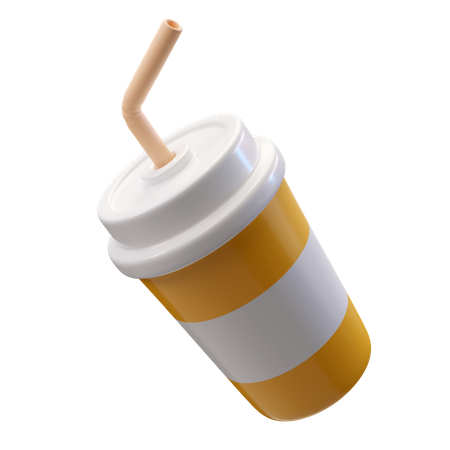 Copo de refrigerante  3D Icon