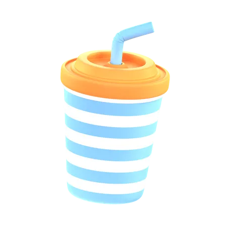 Copo de refrigerante  3D Icon