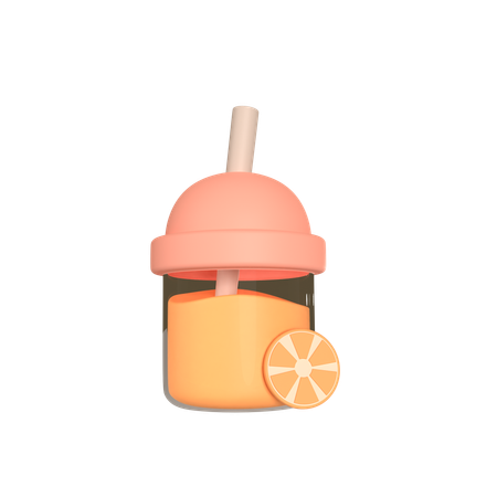 Copo de suco  3D Icon