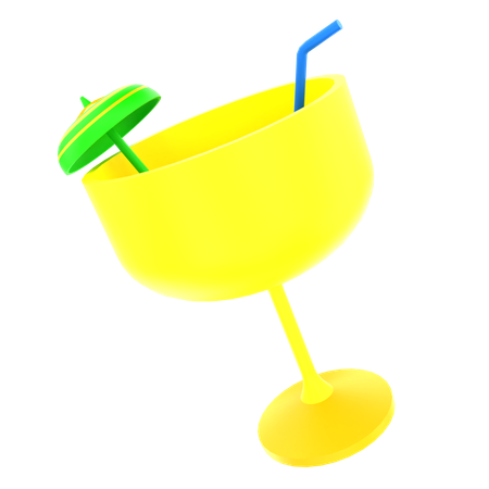 Copo de suco  3D Icon