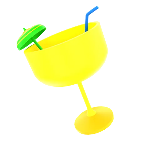 Copo de suco  3D Icon