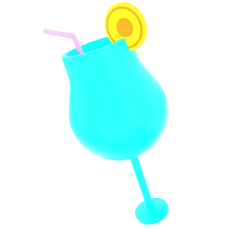 Copo de suco  3D Icon