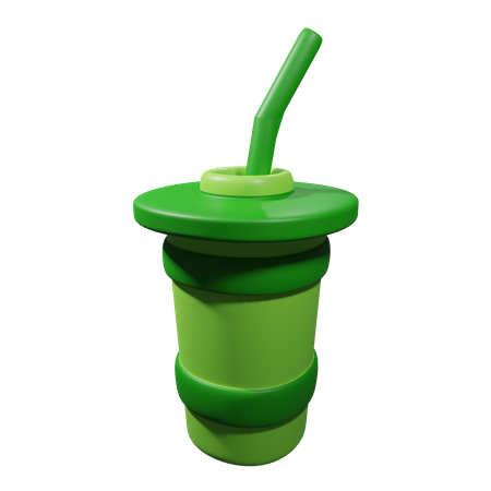 Copo de suco  3D Icon