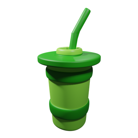 Copo de suco  3D Icon
