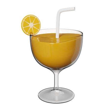 Copo de suco  3D Icon