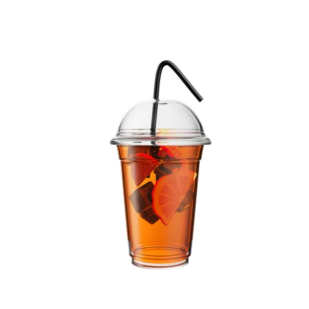 Copo de suco  3D Icon