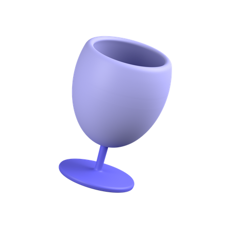Copo de vinho  3D Icon
