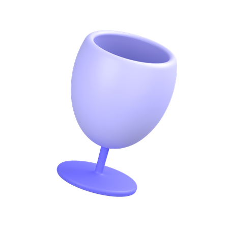 Copo de vinho  3D Icon