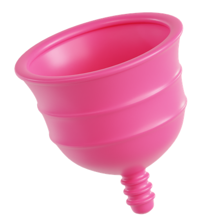 Copo menstrual  3D Icon