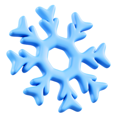 Copos de nieve  3D Icon