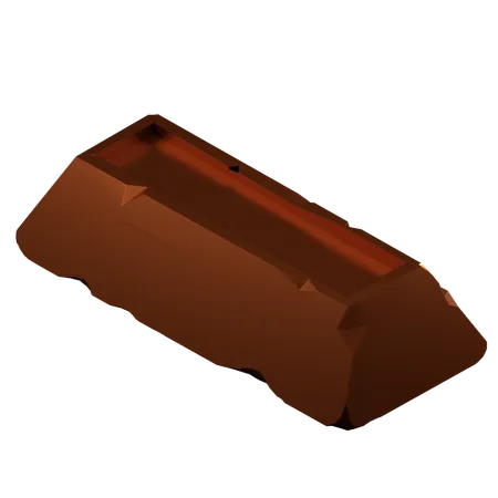 Copper  3D Icon