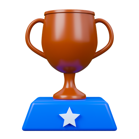 Copper Cup  3D Icon