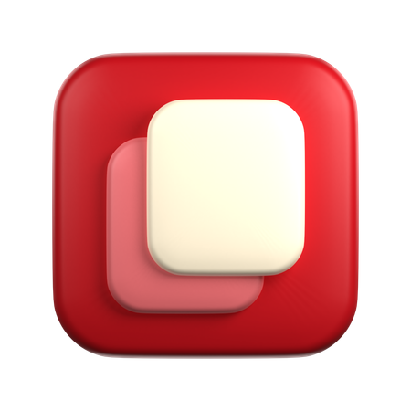 Copy  3D Icon