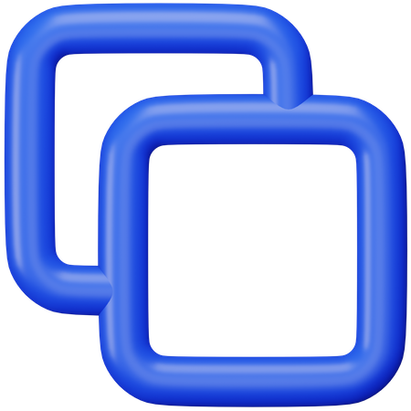 Copy  3D Icon