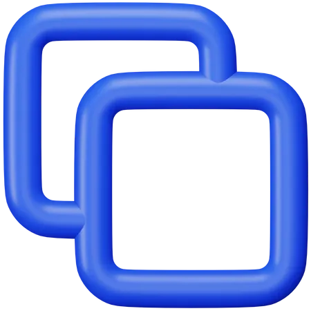 Copy  3D Icon