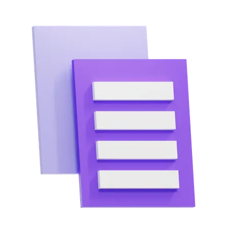 Copy  3D Icon