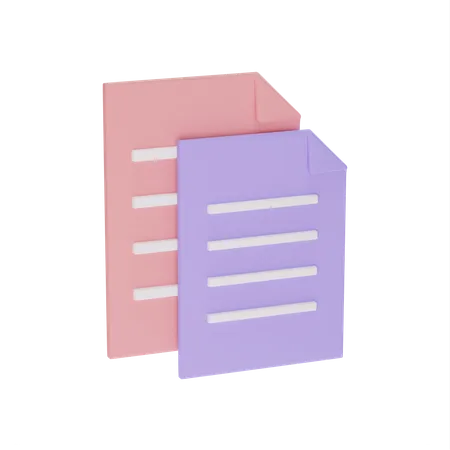 Copy  3D Icon