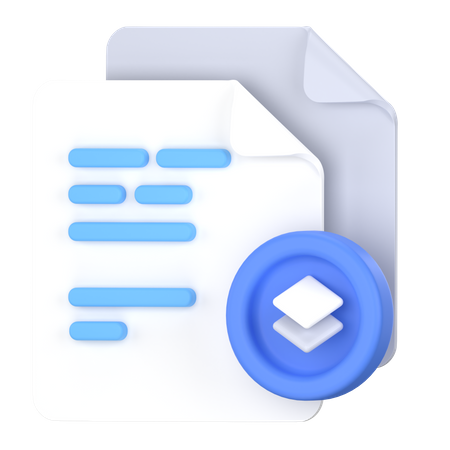 Copy  3D Icon