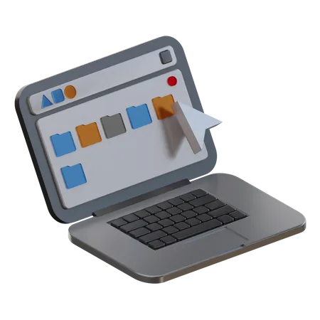 Copy Document  3D Icon