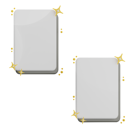 Copy Document  3D Icon