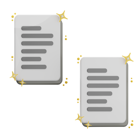 ファイルをコピー  3D Icon