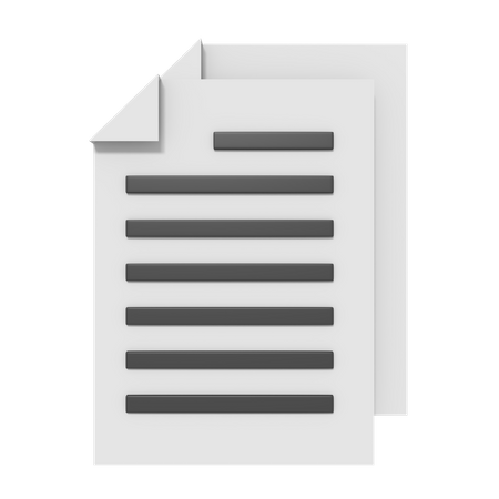 Copy File  3D Icon