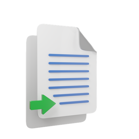 Copy File  3D Icon