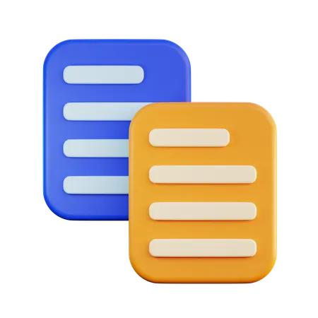 Copy File  3D Icon