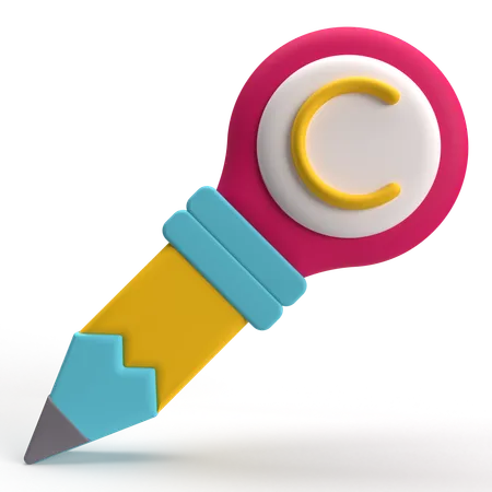 Copyright  3D Icon